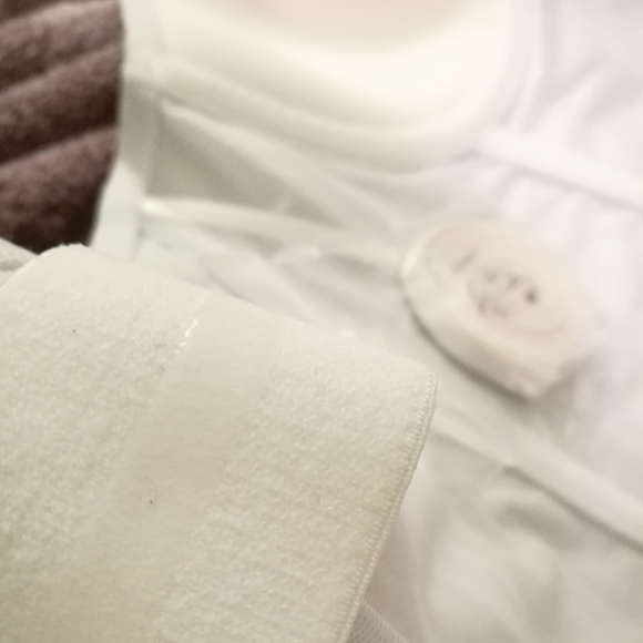 NWOT 34B White Lace Padded Wedding Bustier - Picture 9 of 12